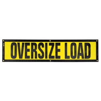 Grommet Escort Oversize Load Sign