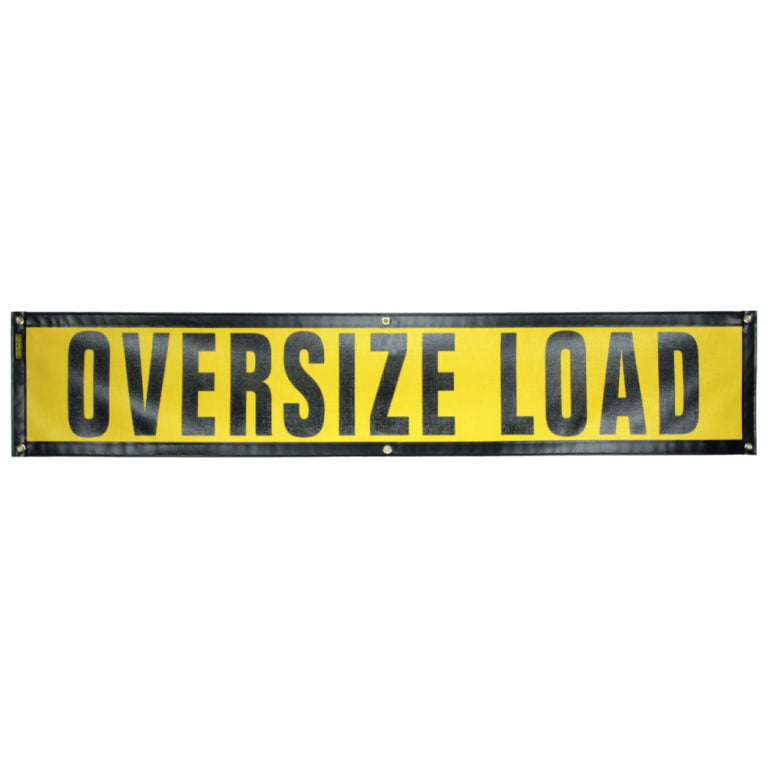 Grommet Oversize Load Sign 14″ X 72″ – Oversize Warning Products