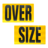 Reflective Aluminum OVER SIZE Sign 12” X 40” 2 Piece